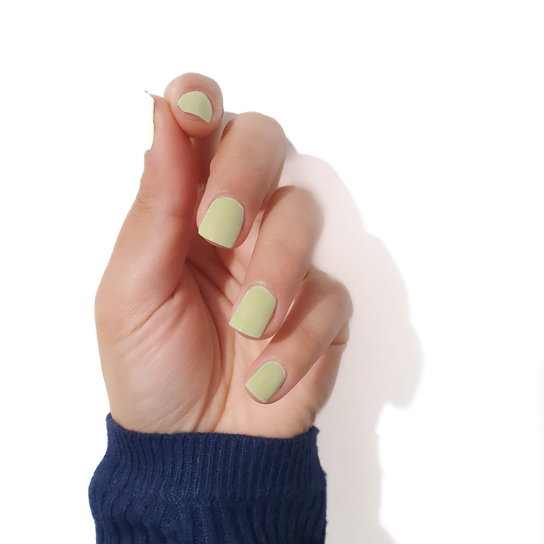 Matcha - Breathable Halal Nail Polish - Inaya Beauty