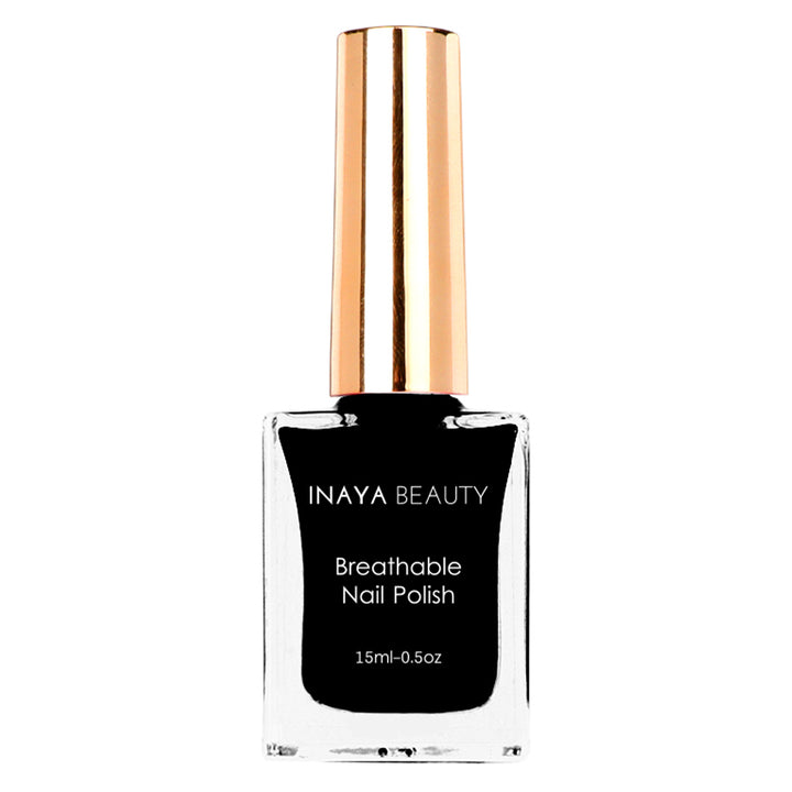 BLACK HALAL BREATHABLE NAIL POLISH UK