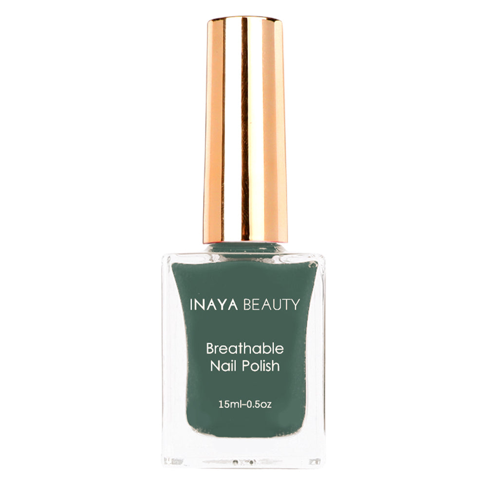 PEACOCK GREEN HALAL BREATHABLE NAIL POLISH UK