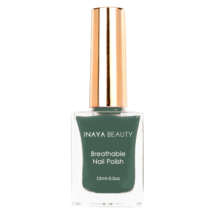 PEACOCK GREEN HALAL BREATHABLE NAIL POLISH UK