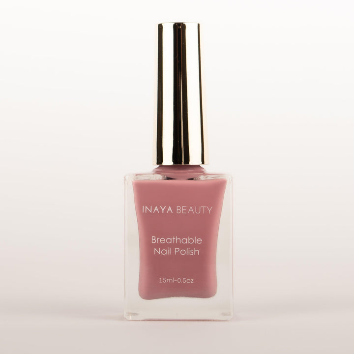 Evening Rose - Breathable Halal Nail Polish - Inaya Beauty