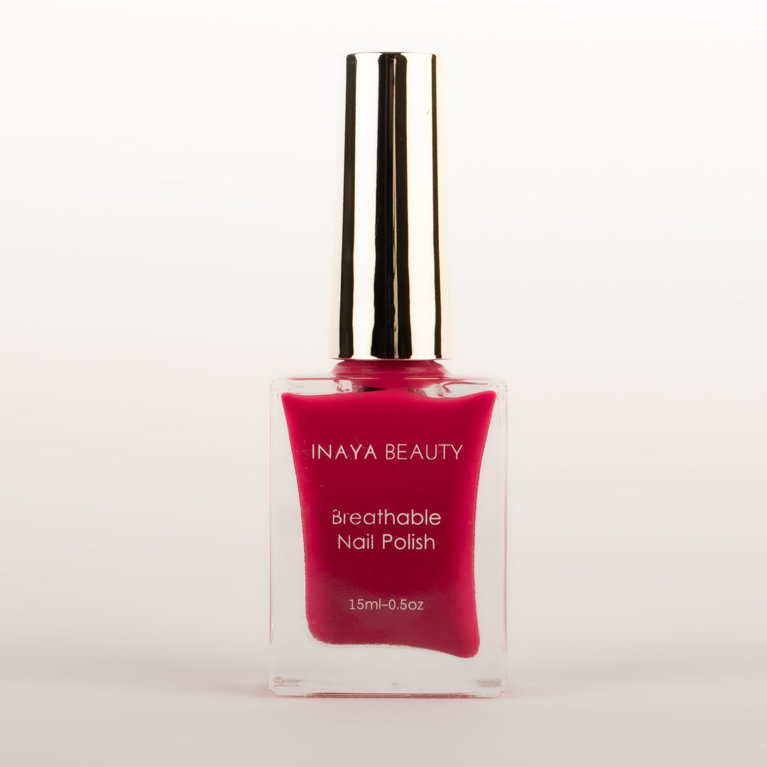 Black Rose - Breathable Halal Nail Polish - Inaya Beauty