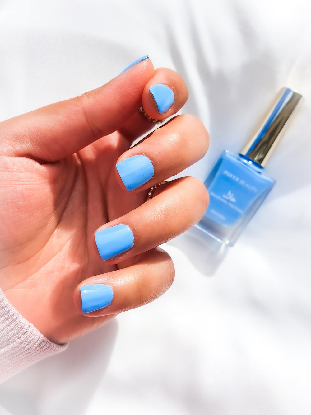Sky - Breathable Vegan Halal Nail Polish - Inaya Beauty