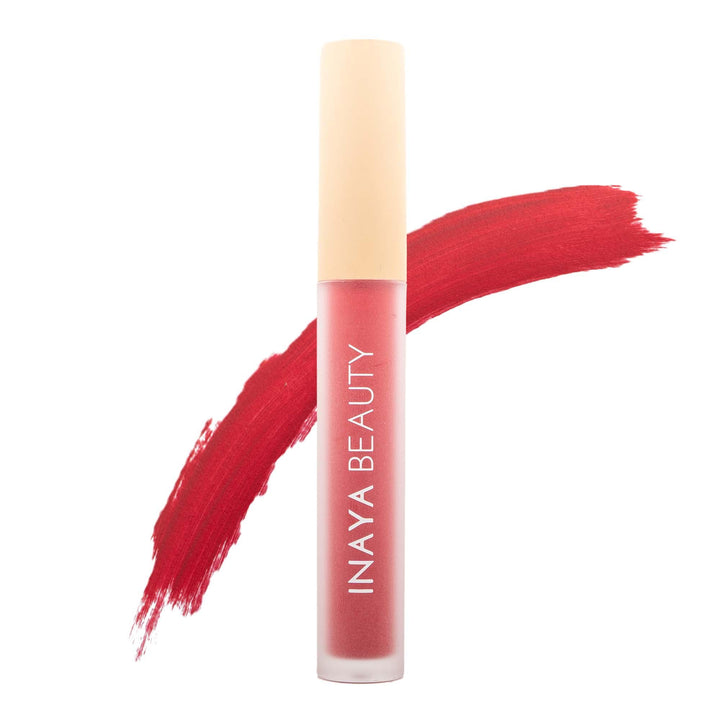 Black Cherry - Vegan Lip Paint - Inaya Beauty Breathable Nail Polish