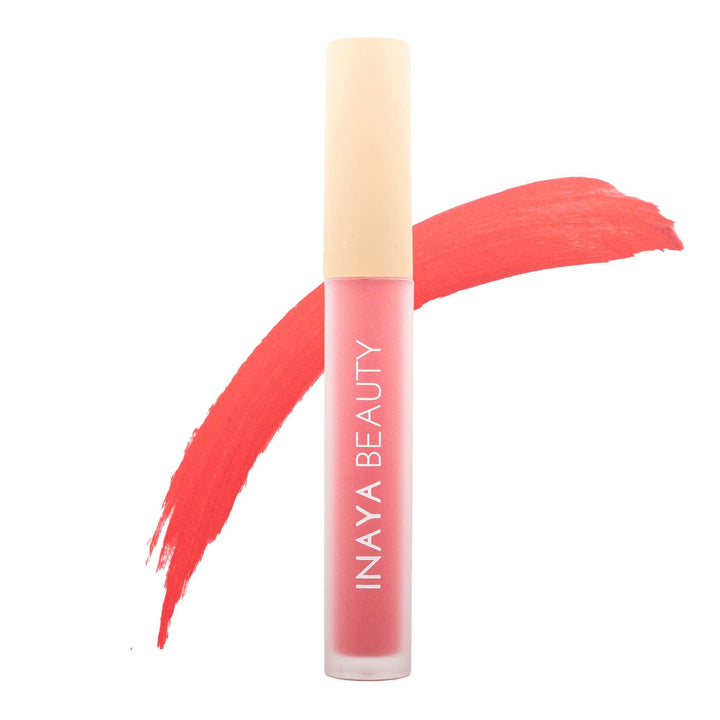 Raspberry Sorbet - Vegan Lip Paint - Inaya Beauty Breathable Nail Polish