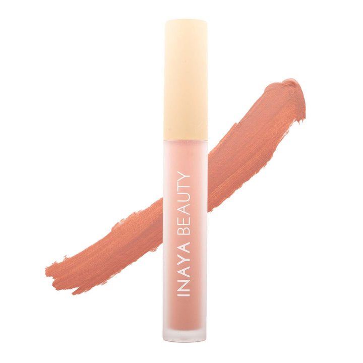 Rose Macaron - Vegan Lip Paint - Inaya Beauty Breathable Nail Polish