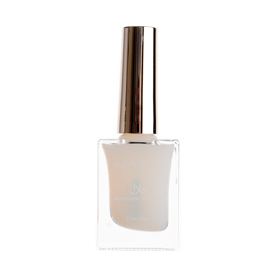 Crystal Clear Top/Base Coat - Breathable Halal Nail Polish - Inaya Beauty